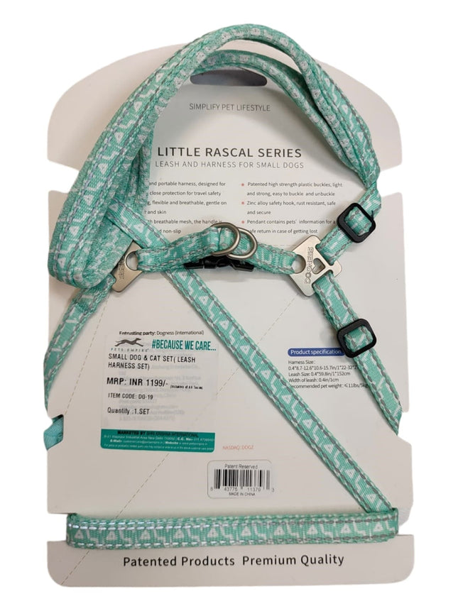 Dogness, Leash and Harness for Small Dogs