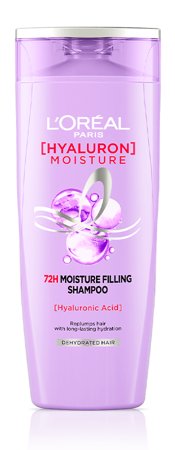 L'Oreal Paris Moisture Filling Shampoo, Hyaluron Moisture, 340ml