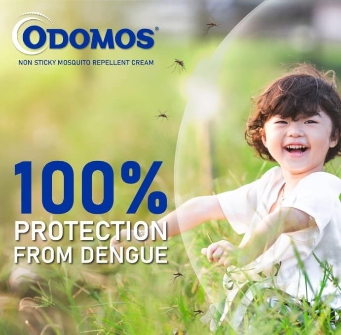 Dabur Odomos Non-Sticky Mosquito Repellent Cream, 100g
