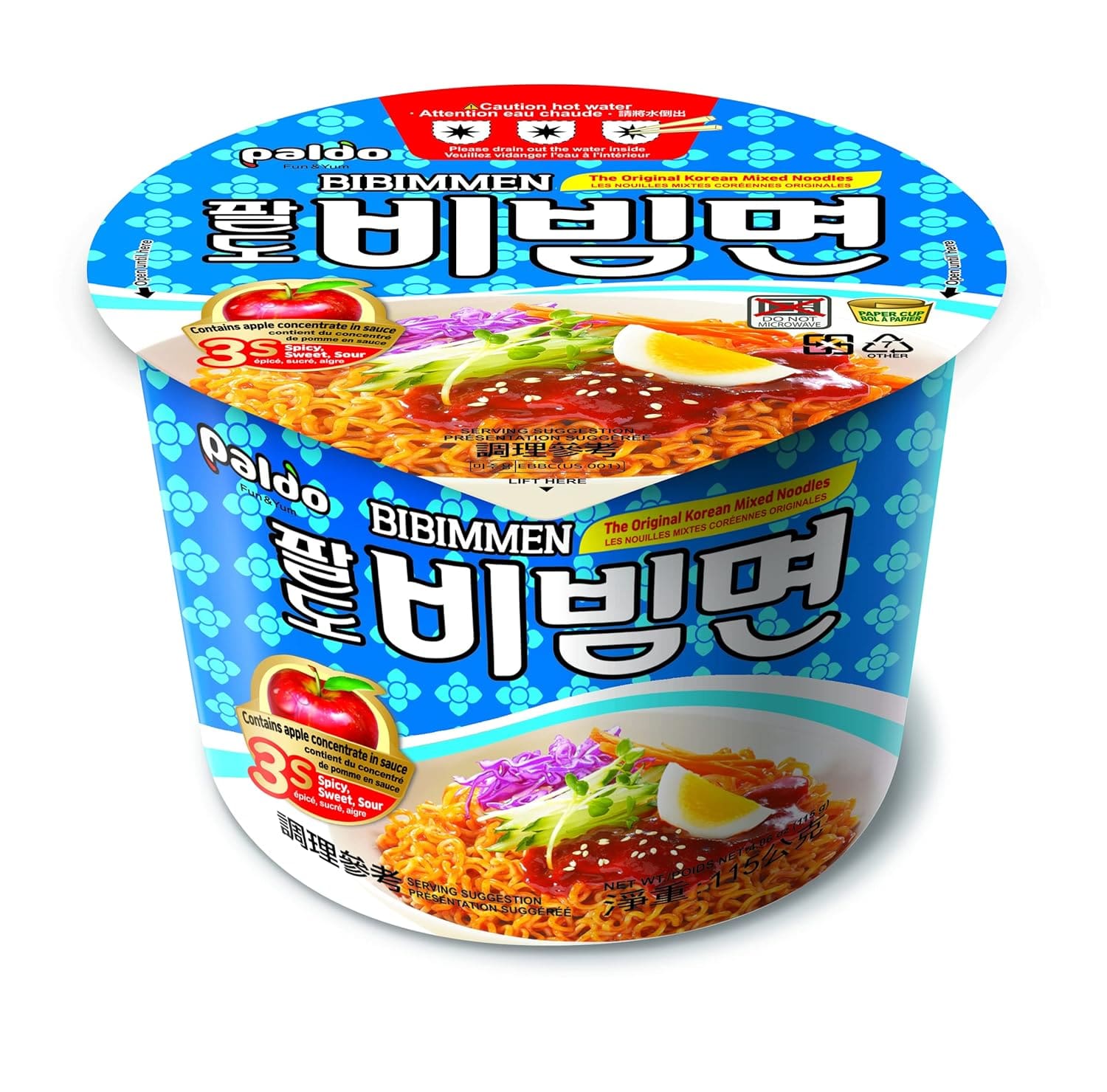 Paldo Bibimmen (Sweet & Spicy), 115g