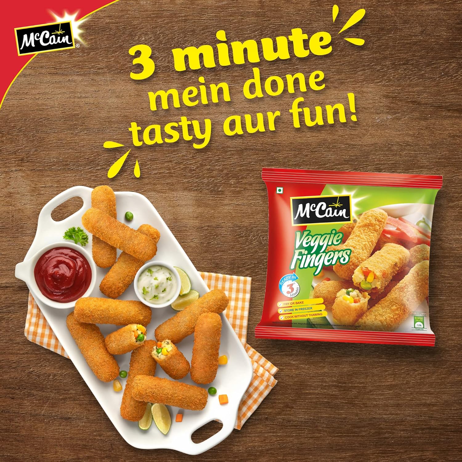 McCain Veggie Finger, 400g