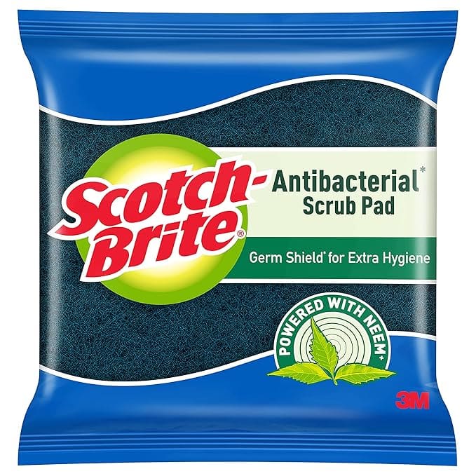 Scotch Brite Scrub Pad - Anti- Bacterial, Regular, 1 pc