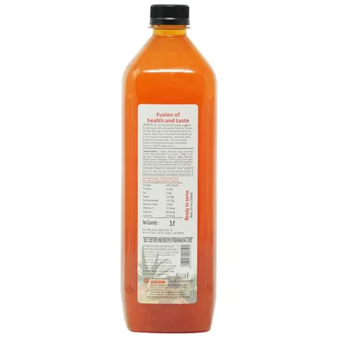 Alo Fruit Mixed Fruit Aloevera Juice, 1000 ml | Fruit Juice Mai Aloevera Hai | Ready To Serve