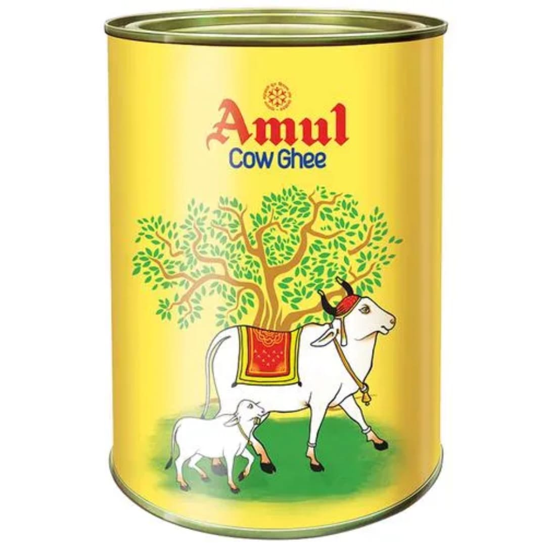 Amul Cow Ghee/Desi Gheo, 1 L Tin