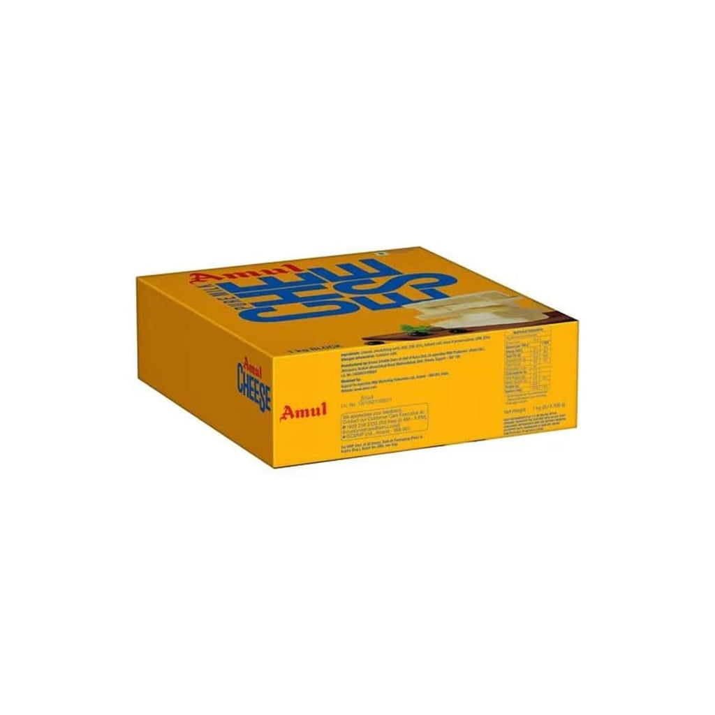 Process Block Amul Amul Processed Cheese Block, 1 kg – NagaBazaar™