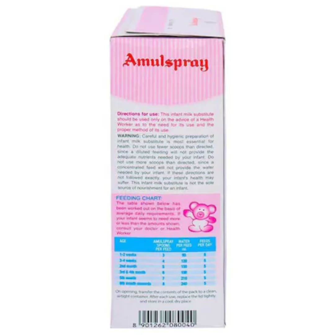 Amulspray Infant Milk Food Refill Pouch Pack 200g