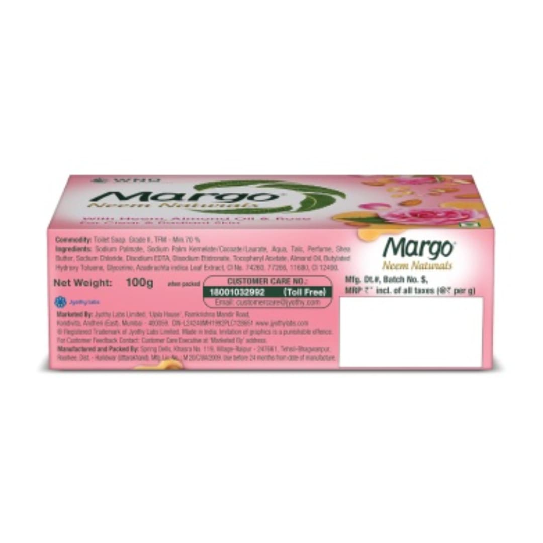 Margo Neem Naturals Soap Rose 100gm
