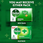 Dettol Original, Bathing Soap bar, (60x 4)