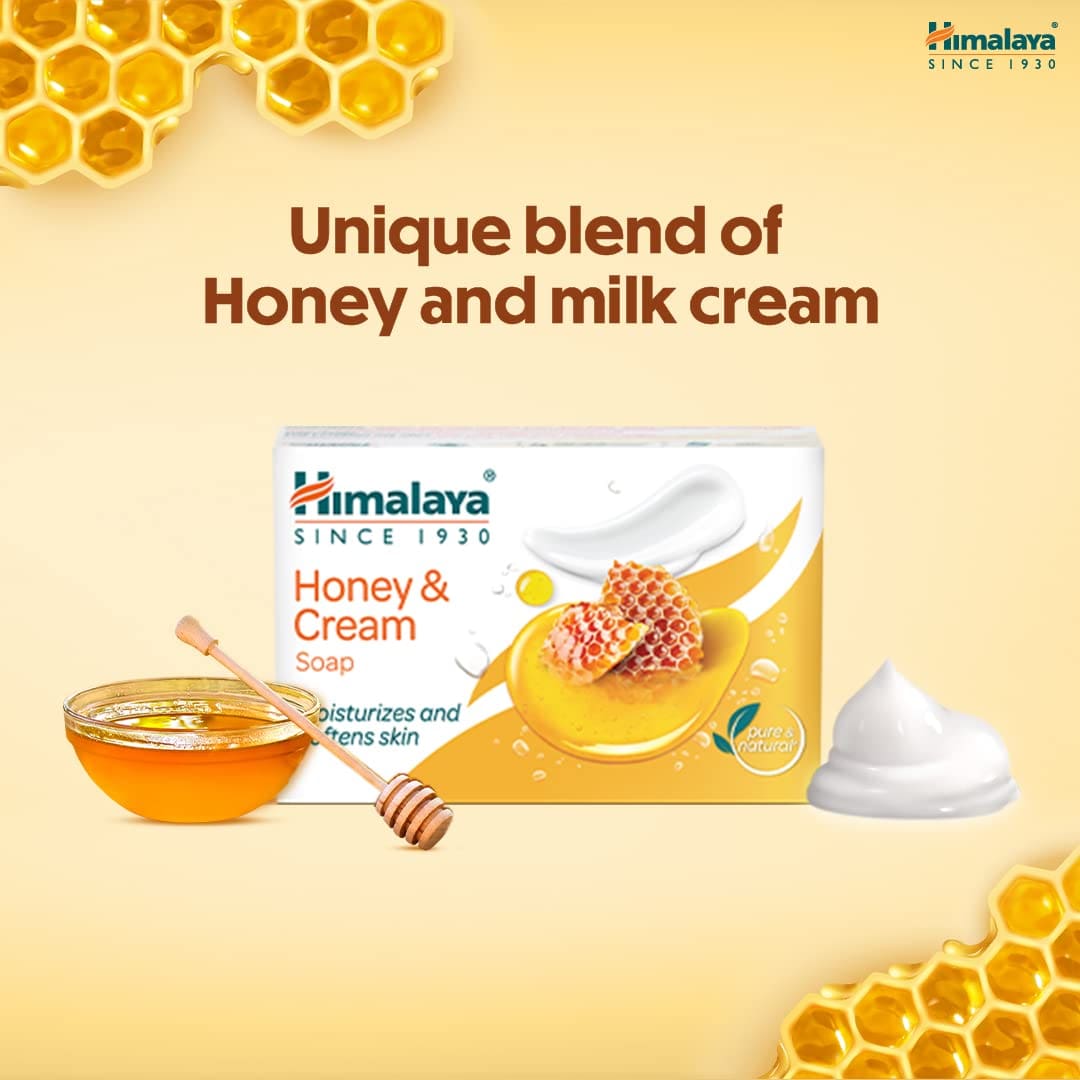 Himalaya Herbals Nourishing Cream and Honey Soap, 125gm