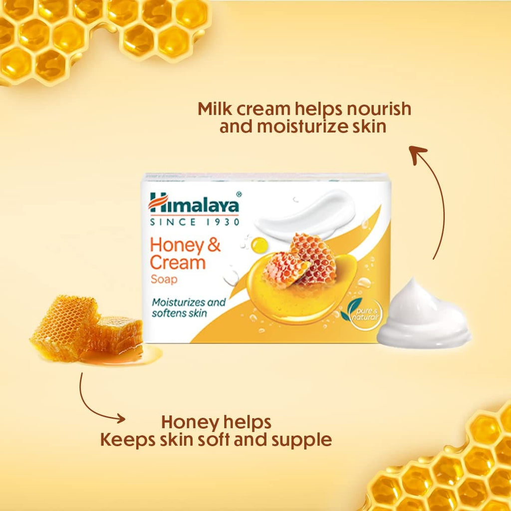Himalaya Herbals Nourishing Cream and Honey Soap, 125gm