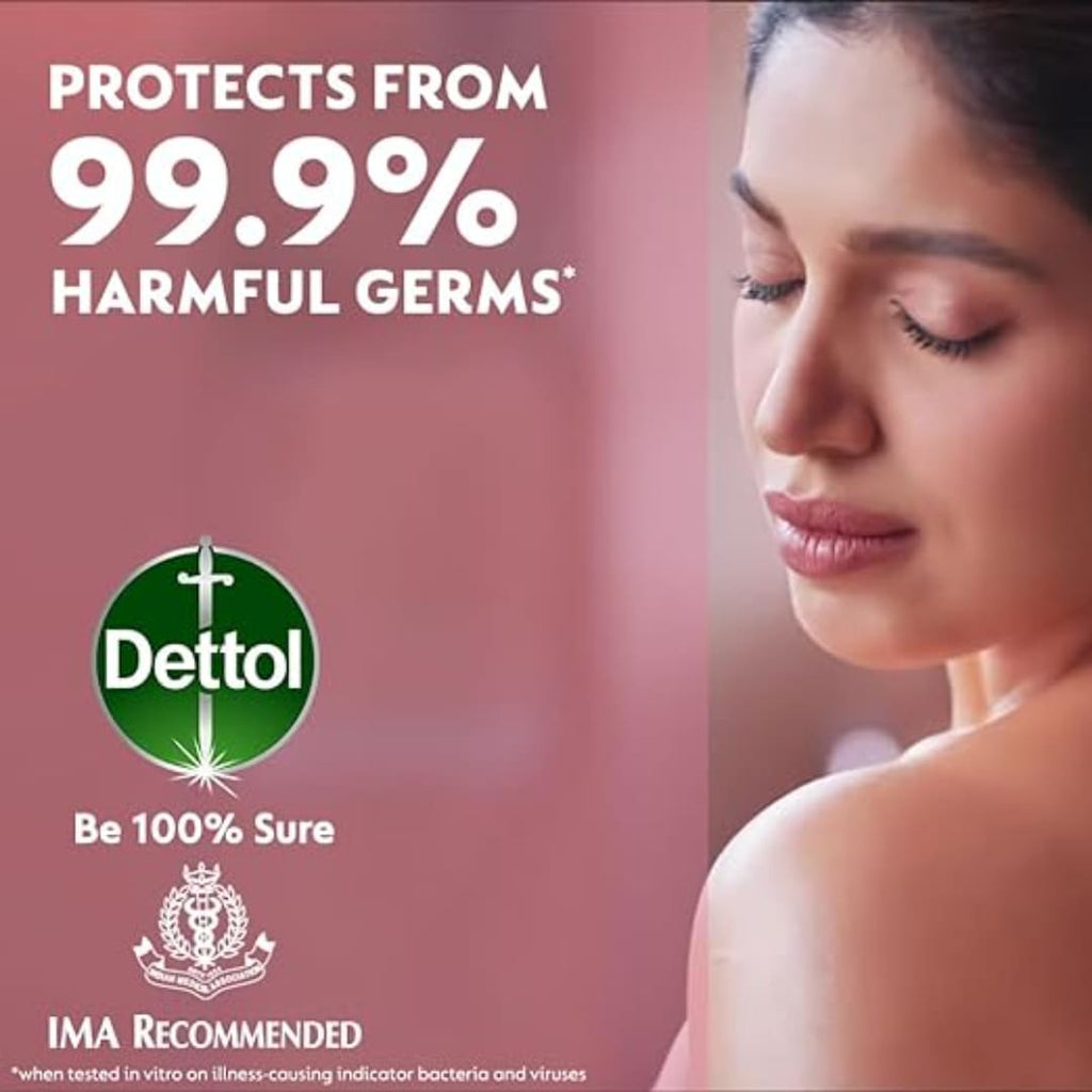 Dettol Skincare Bathing Soap (100gx 4)