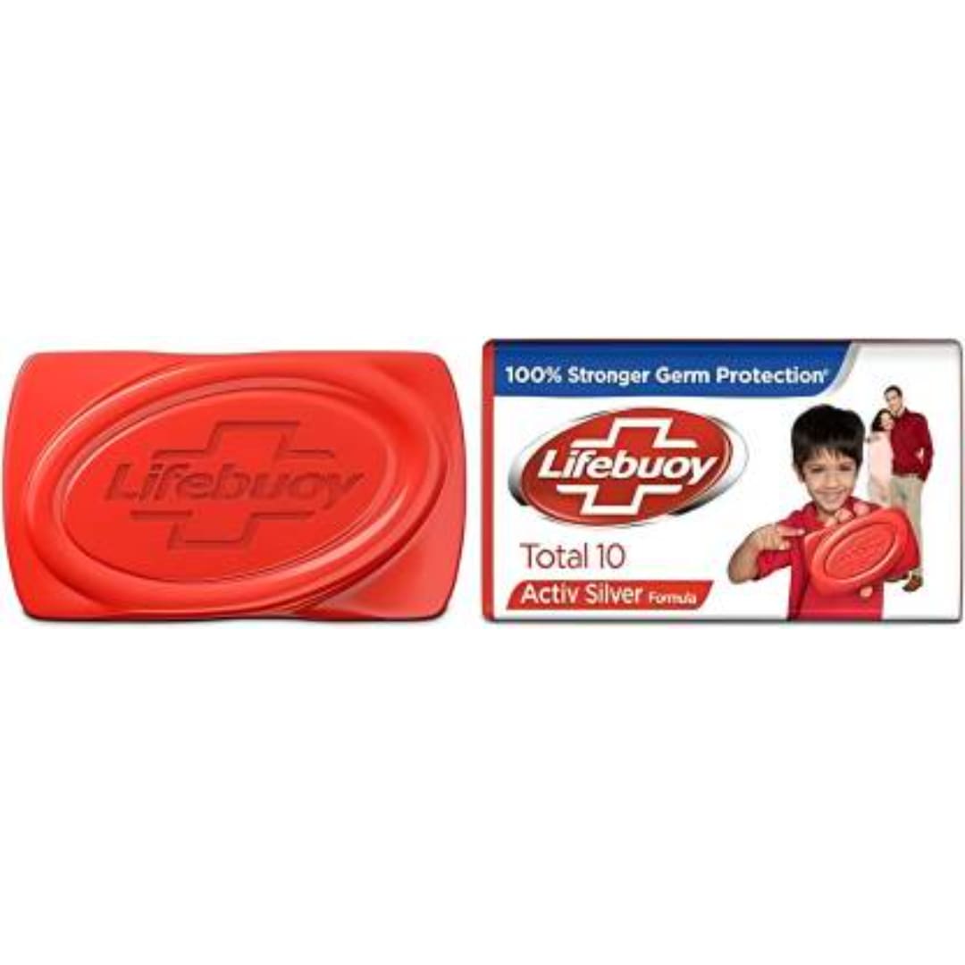 Lifebuoy Red Total Soap Germ Protection, 51g (Pack of 4)