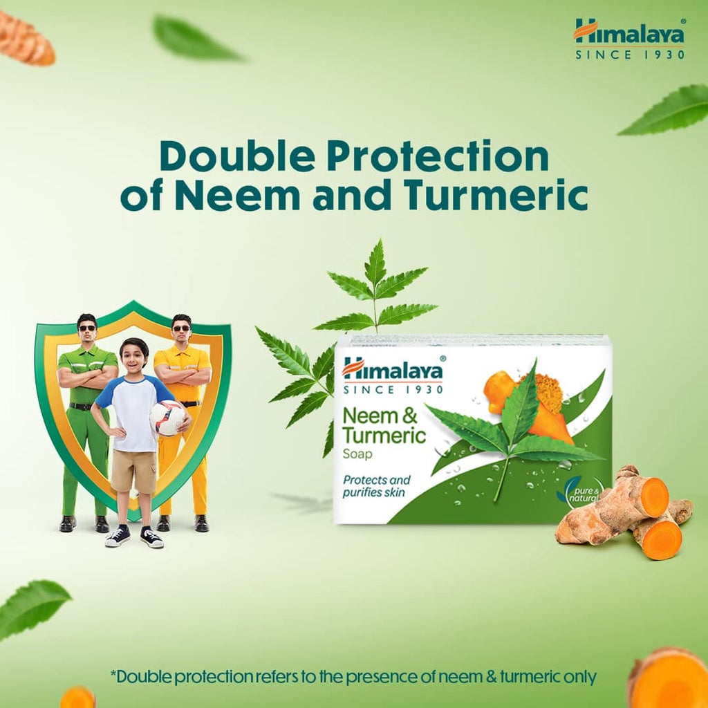 Himalaya Herbals Neem And Turmeric Soap, 125g