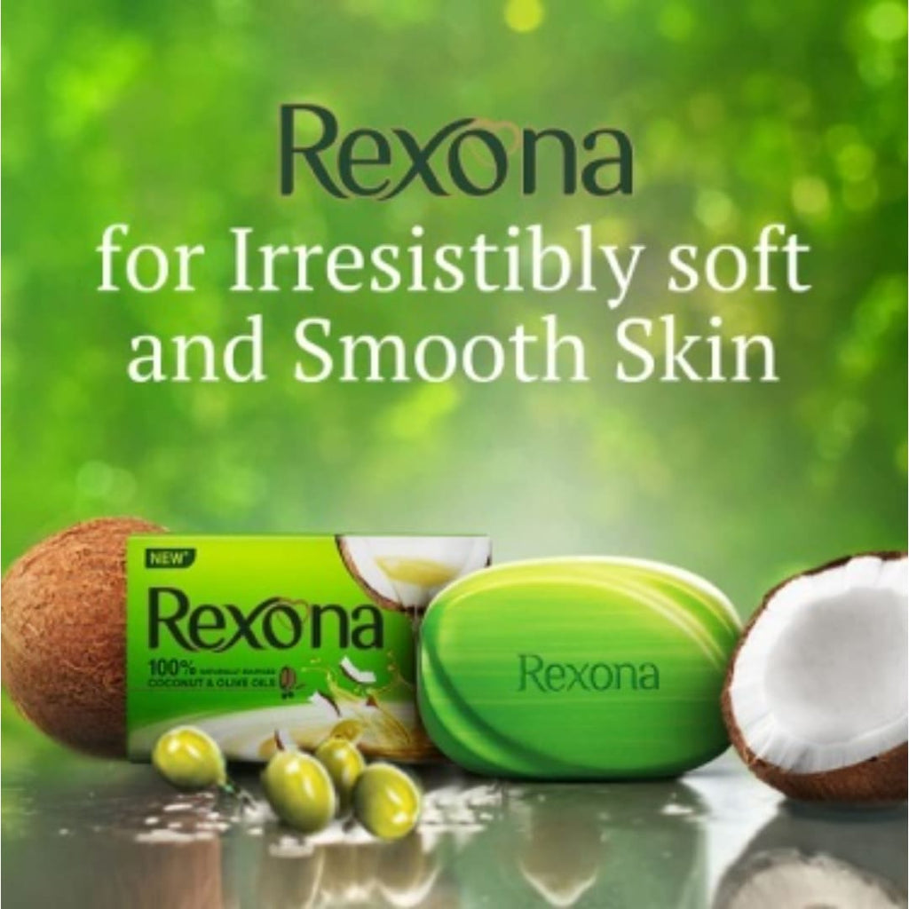 Rexona Coconut and Olive Oil Soap, 100g 