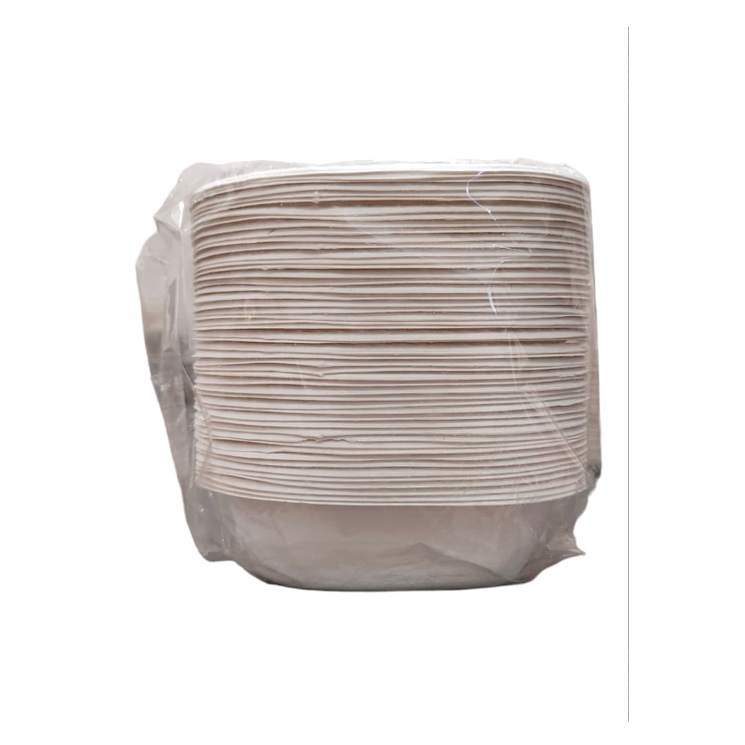 Biodegradable Disposable Bowls| Pack of 50 pc | Rectangle