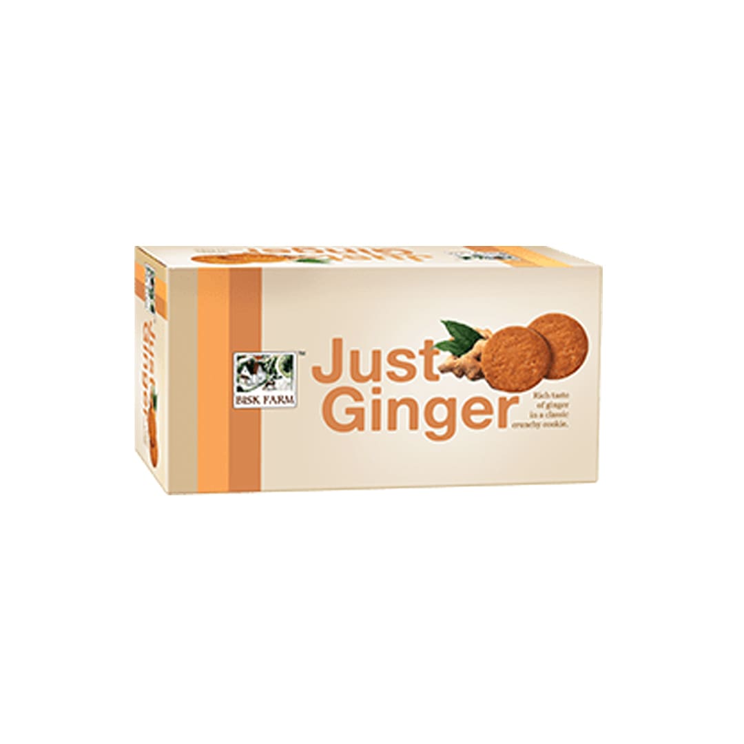 Bisk Farm Cookies - Just Ginger, 250 g