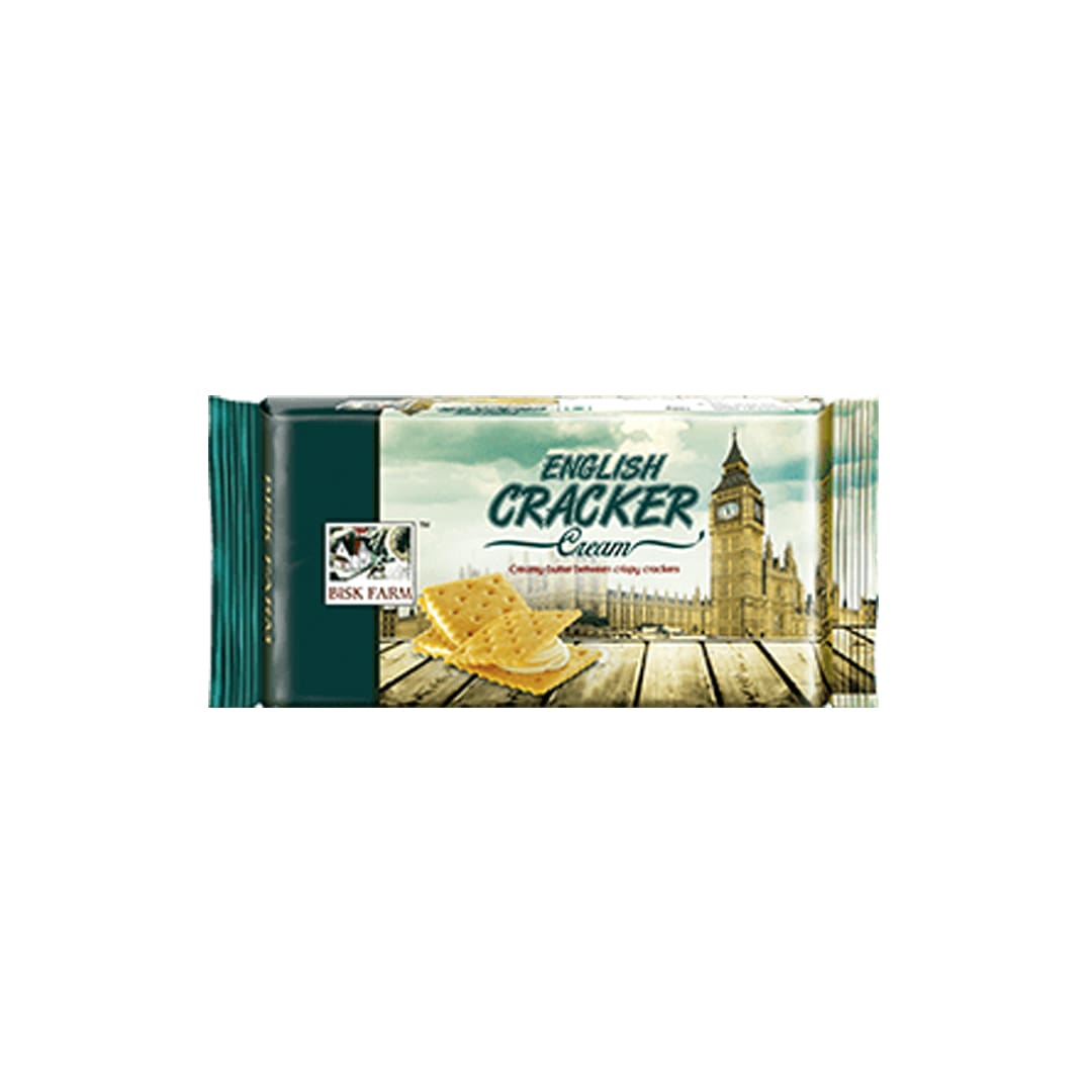 Bisk Farm English Cracker Biscuits - Cream, 150g