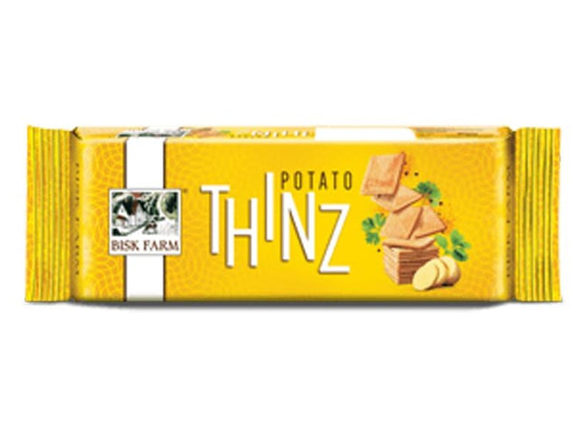 Bisk Farm Potato Thinz, 50g