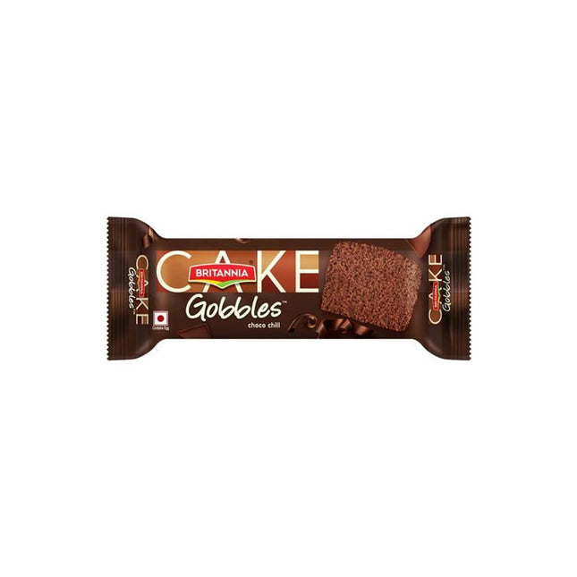 Britannia Gobbles Chocolate Slice Cake, 40gm