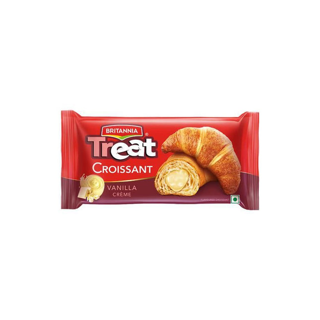 Britannia Treat Croissant - Vanilla Creme, 45gm
