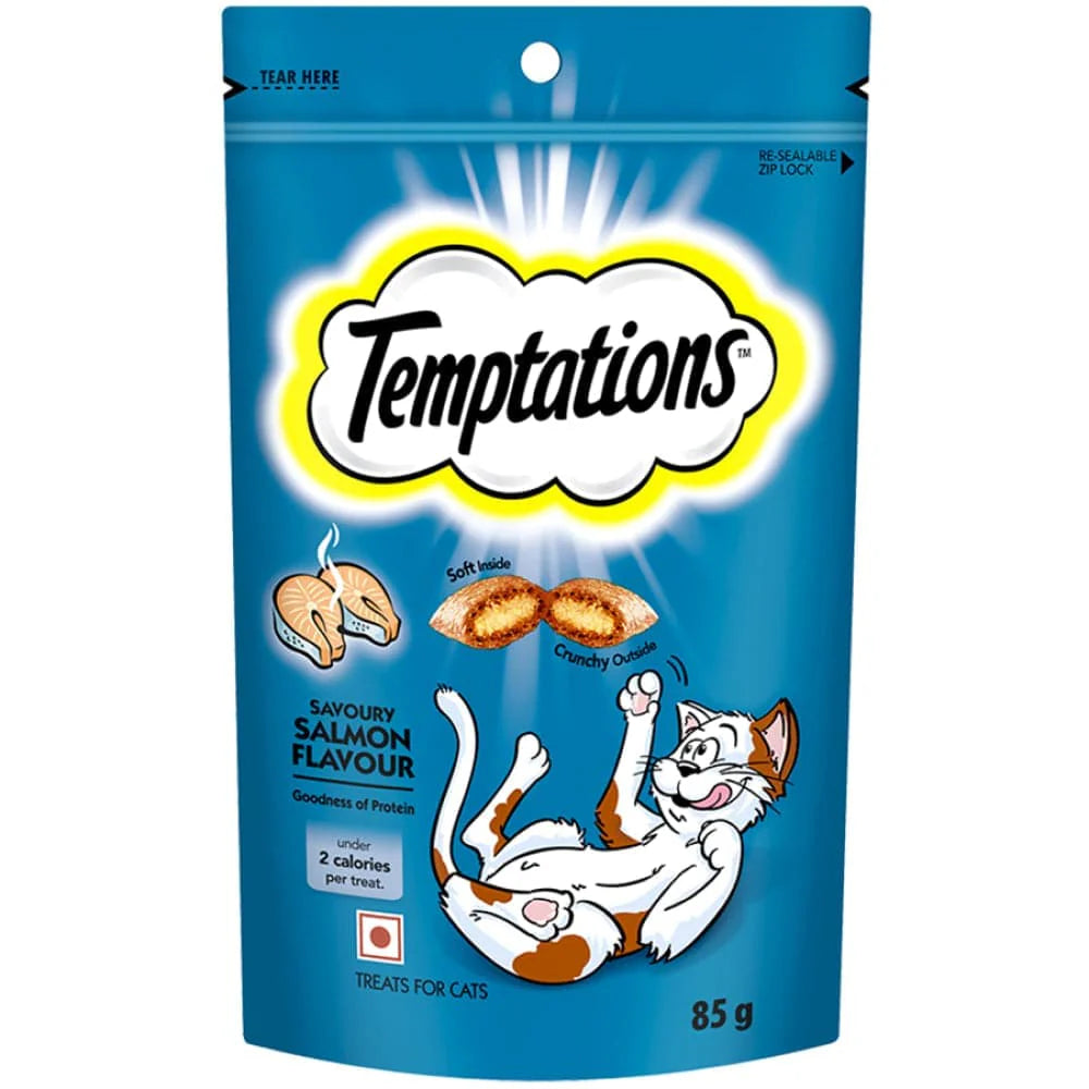 Temptations, Savoury Salmon Flavour, 85g