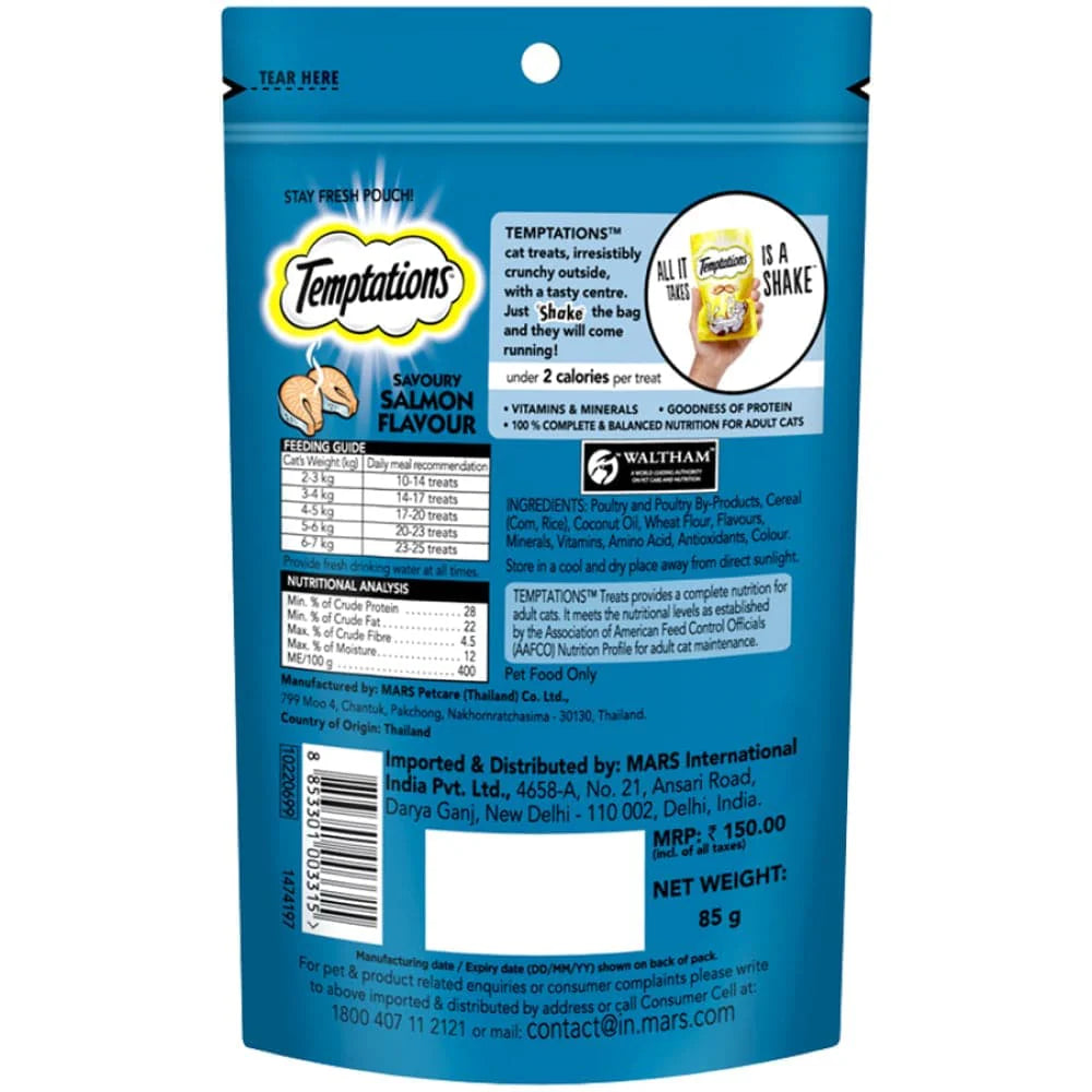 Temptations, Savoury Salmon Flavour, 85g