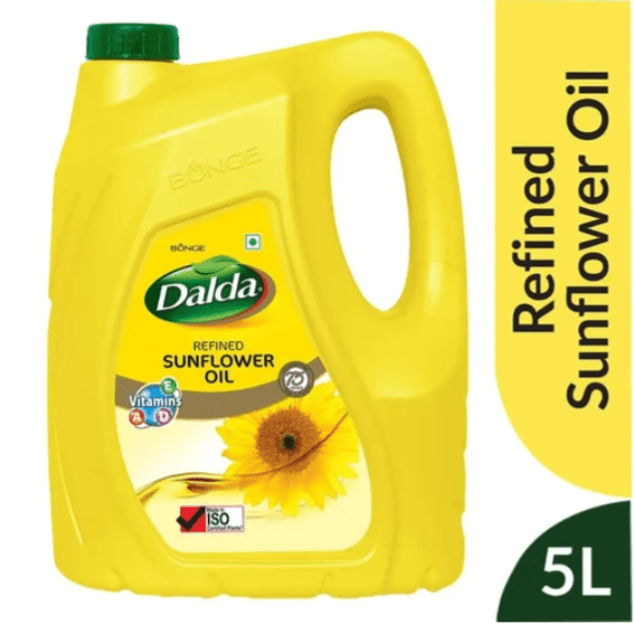 Dalda Refined Sunflower Oil 5 L