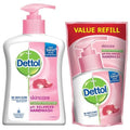 Dettol SkinCare Handwash Pump, 200ml+FREE 175ml Refill