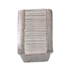 Aluminium Foil Container 250ml for Takeaway, Serving & Storing Food With Lid Cover included (Pack of 100)