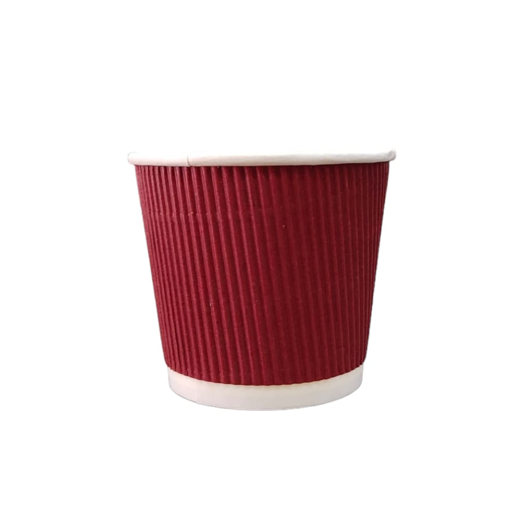 Double Diamond Paper Disposable Ripple Cup