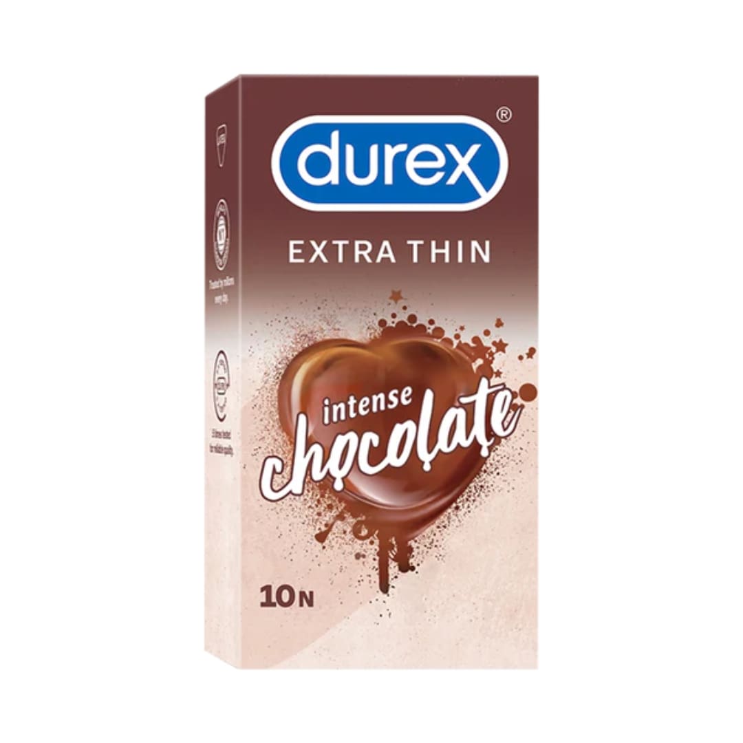 Durex Extra Thin Chocolate Flavoured - 10 Condoms