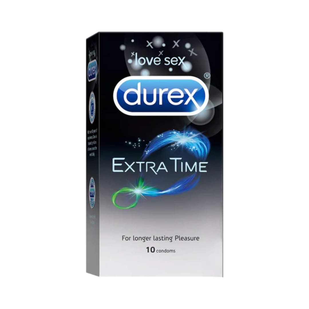Durex Extra Time - 10 Condoms.