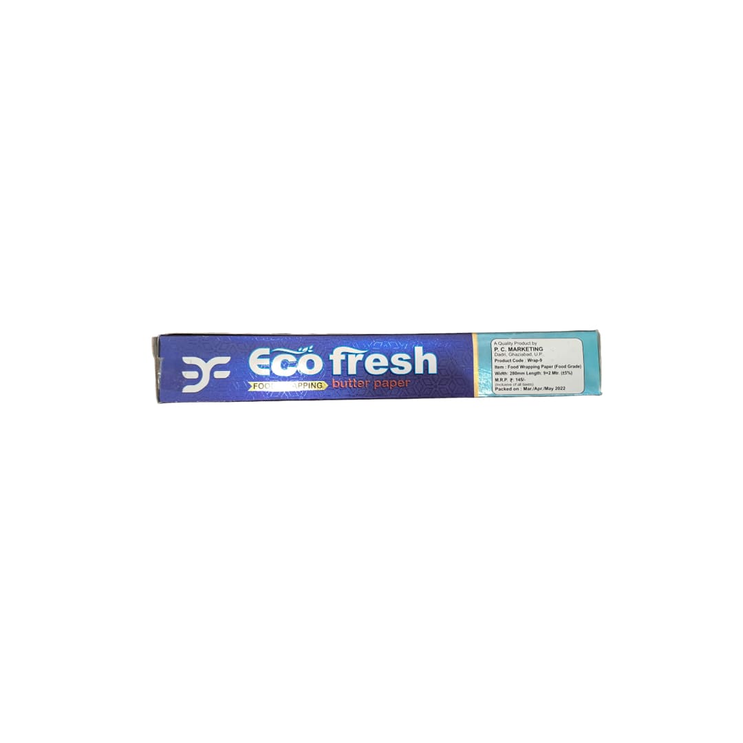 Eco Fresh Butter Paper For Food Packing, Packaging Type: Box