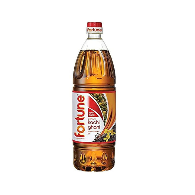 Fortune Premium Kachi Ghani Pure Mustard Oil, 1L