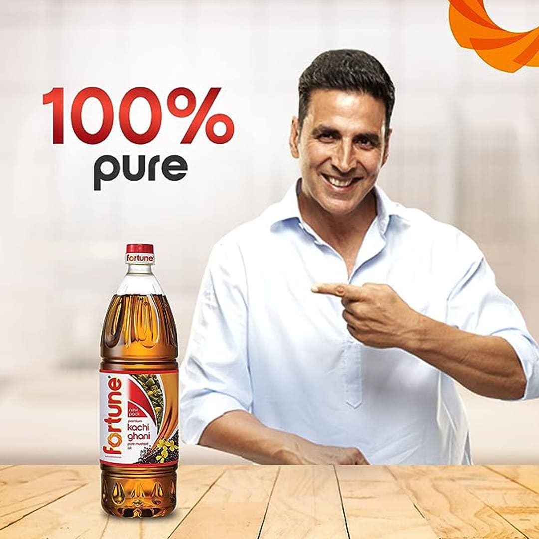 Fortune Premium Kachi Ghani Pure Mustard Oil, 1L