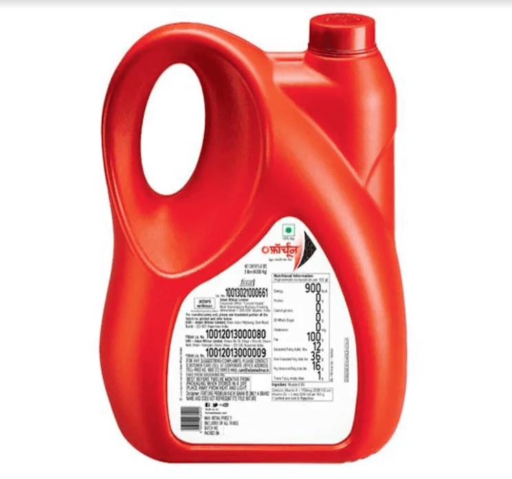 Fortune Premium Kachi Ghani Pure Mustard Oil, 5 Litre Jar