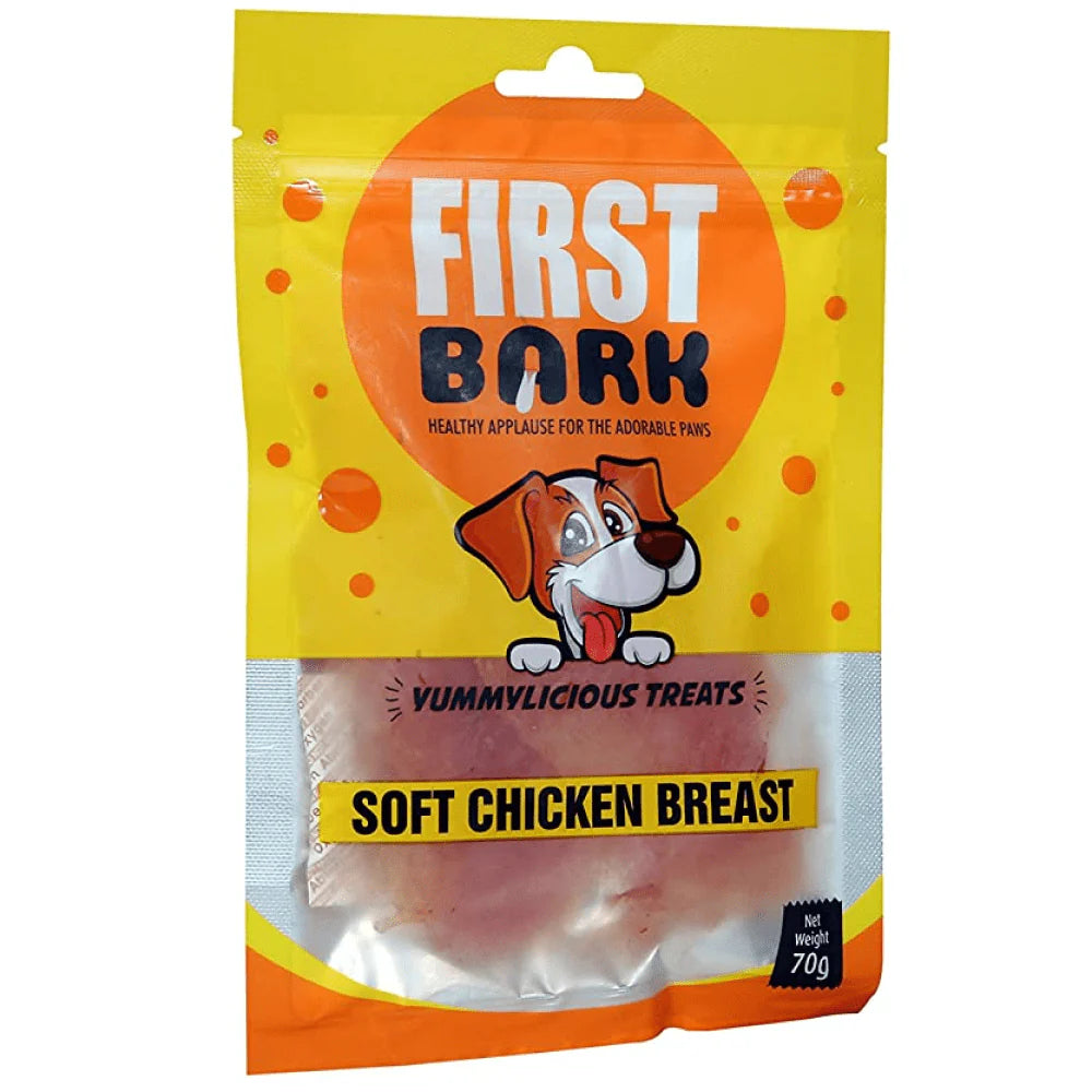 First Bark, Soft Chicken Breast, 70g