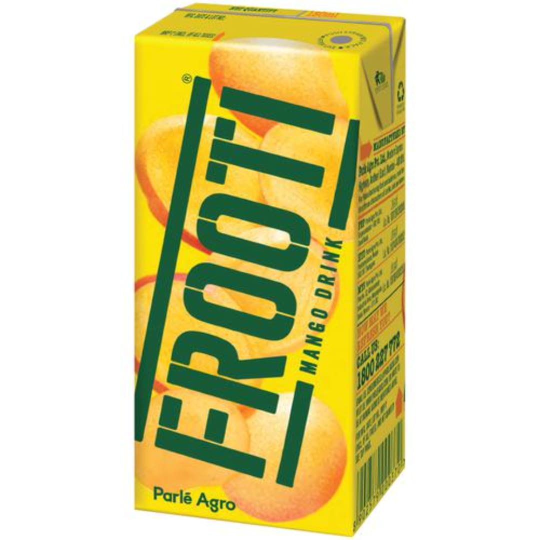 Frooti Drink - Fresh `N` Juicy Mango, 125 ml