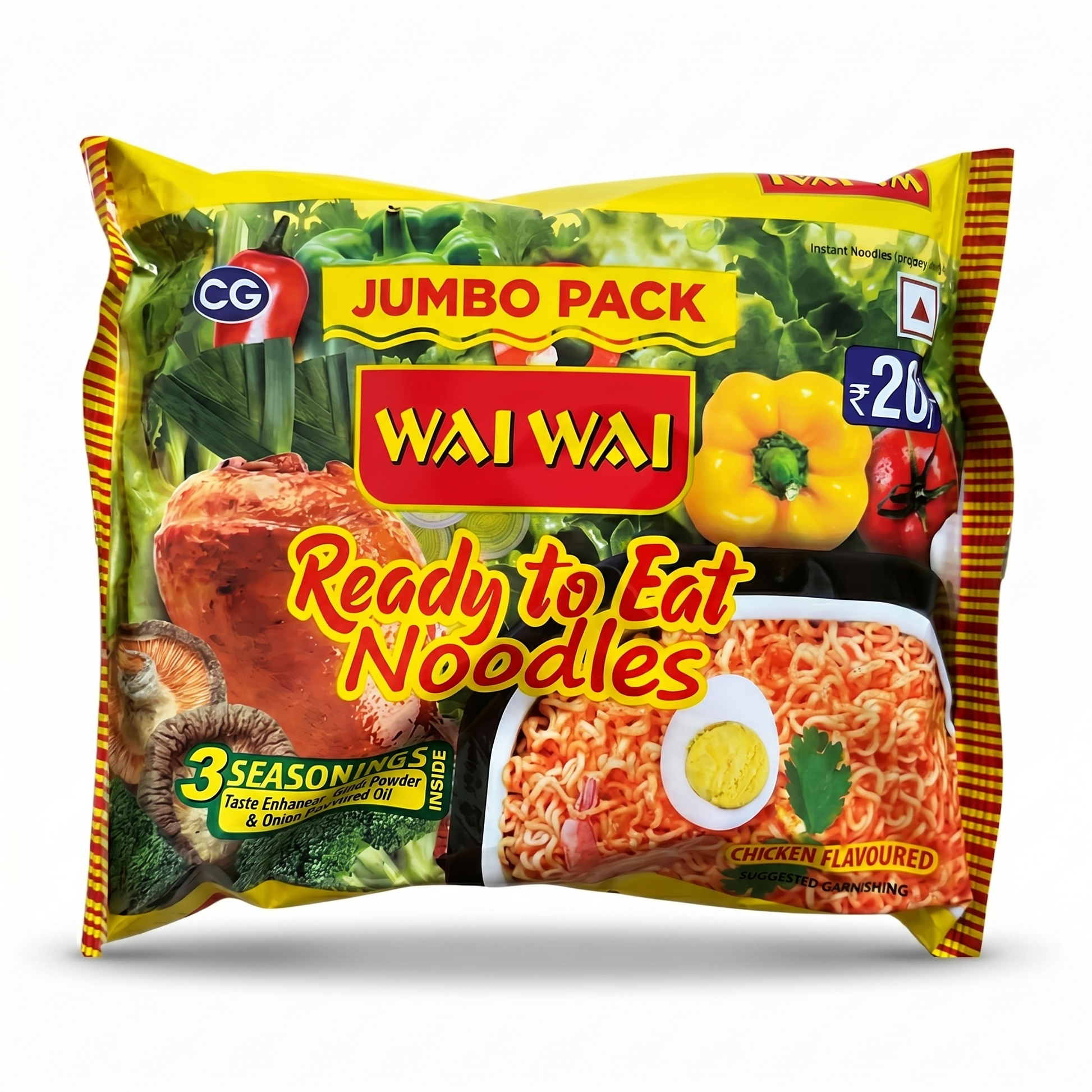 Wai Wai,  Chicken Flavoured,  100g