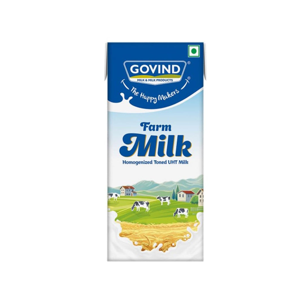 Govind UHT Toned Milk 1Ltr