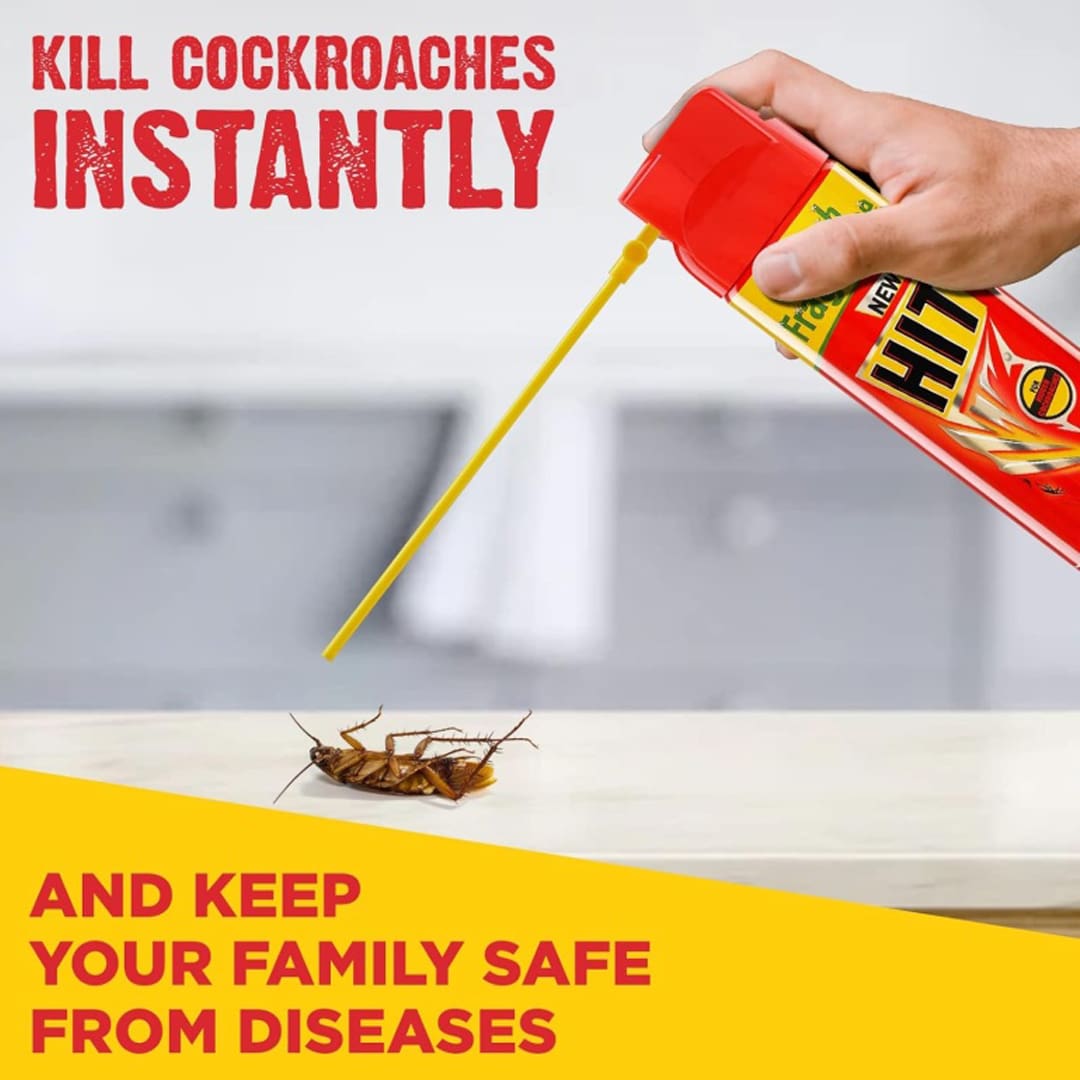 HIT Crawling Insect Killer – Cockroach Killer Spray, 400ml