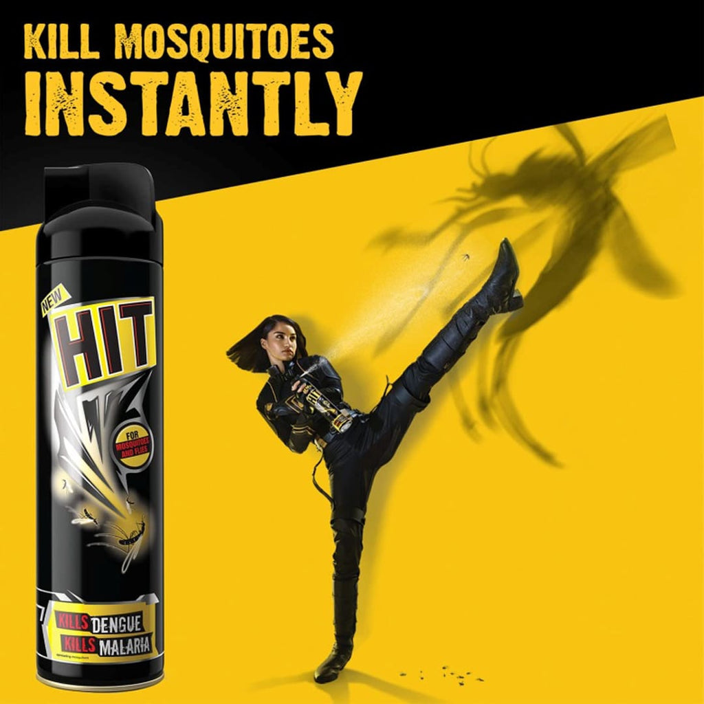 HIT Flying Insect Killer - Mosquito & Fly Killer Spray, 200ml