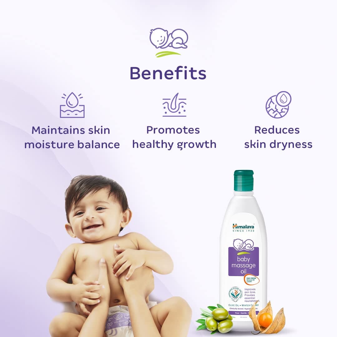 Himalaya Baby Massage Oil, 100ml