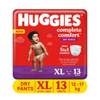 Huggies Complete Comfort Baby Dry Diaper Pants Extra Large, 13 Count
