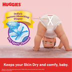 Huggies Complete Comfort Wonder Pants Extra Small/New born Size Baby Diaper Pants, 24 count