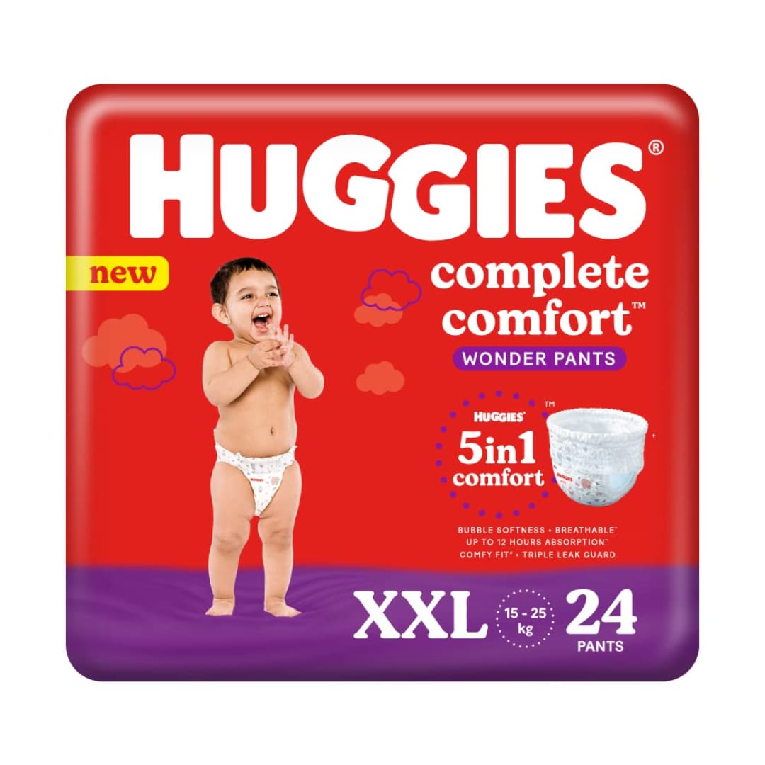 Huggies Complete Comfort Wonder Pants Triple Extra Large (XXXL) Size, 24 count