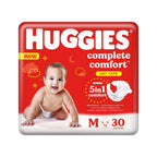 Huggies Dry Diapers Medium Size - 30 Count