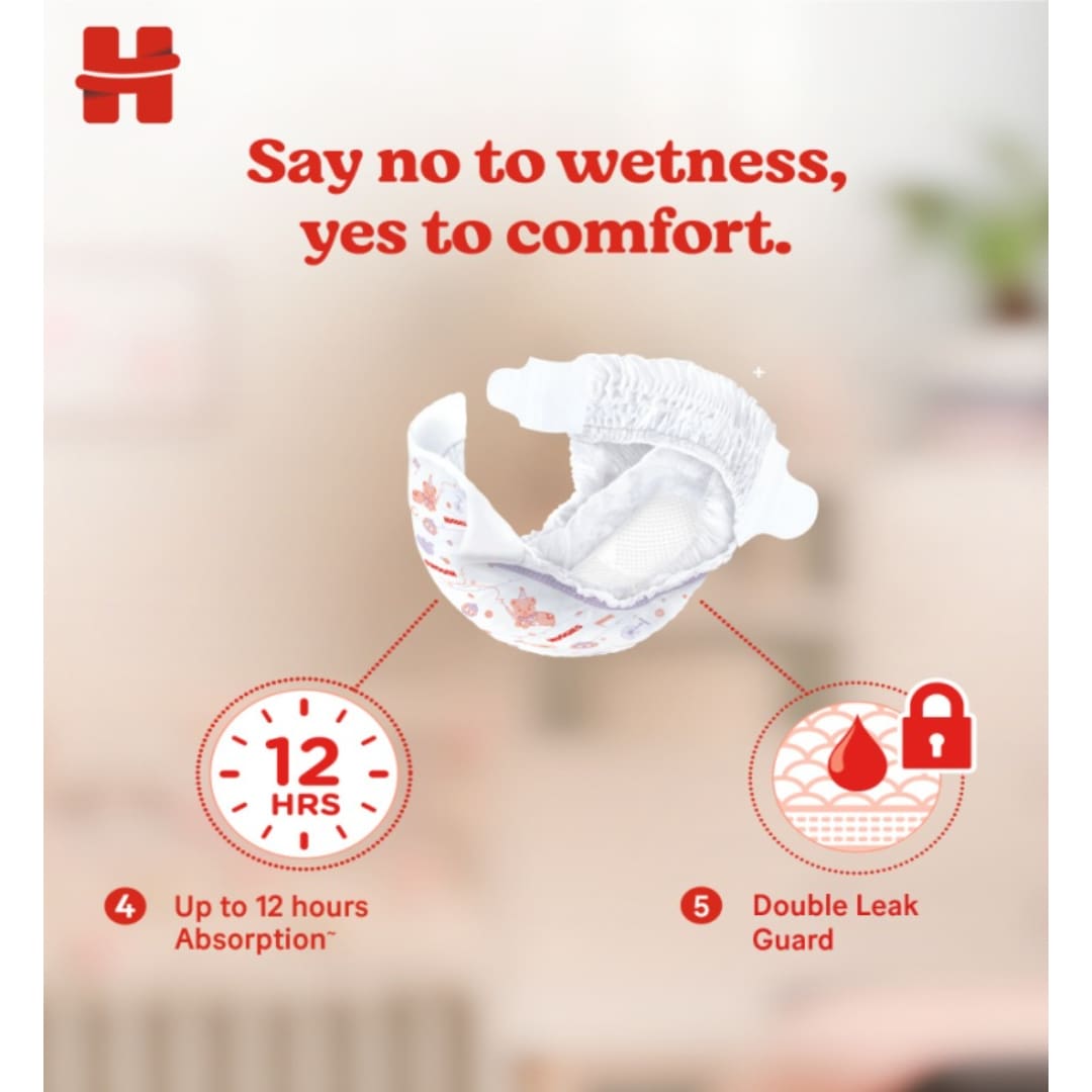 Huggies Dry Diapers Medium Size - 30 Count