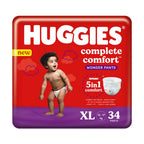 Huggies Wonder Pants, Extra Large (XL), Size Baby Diaper Pants, 34 count