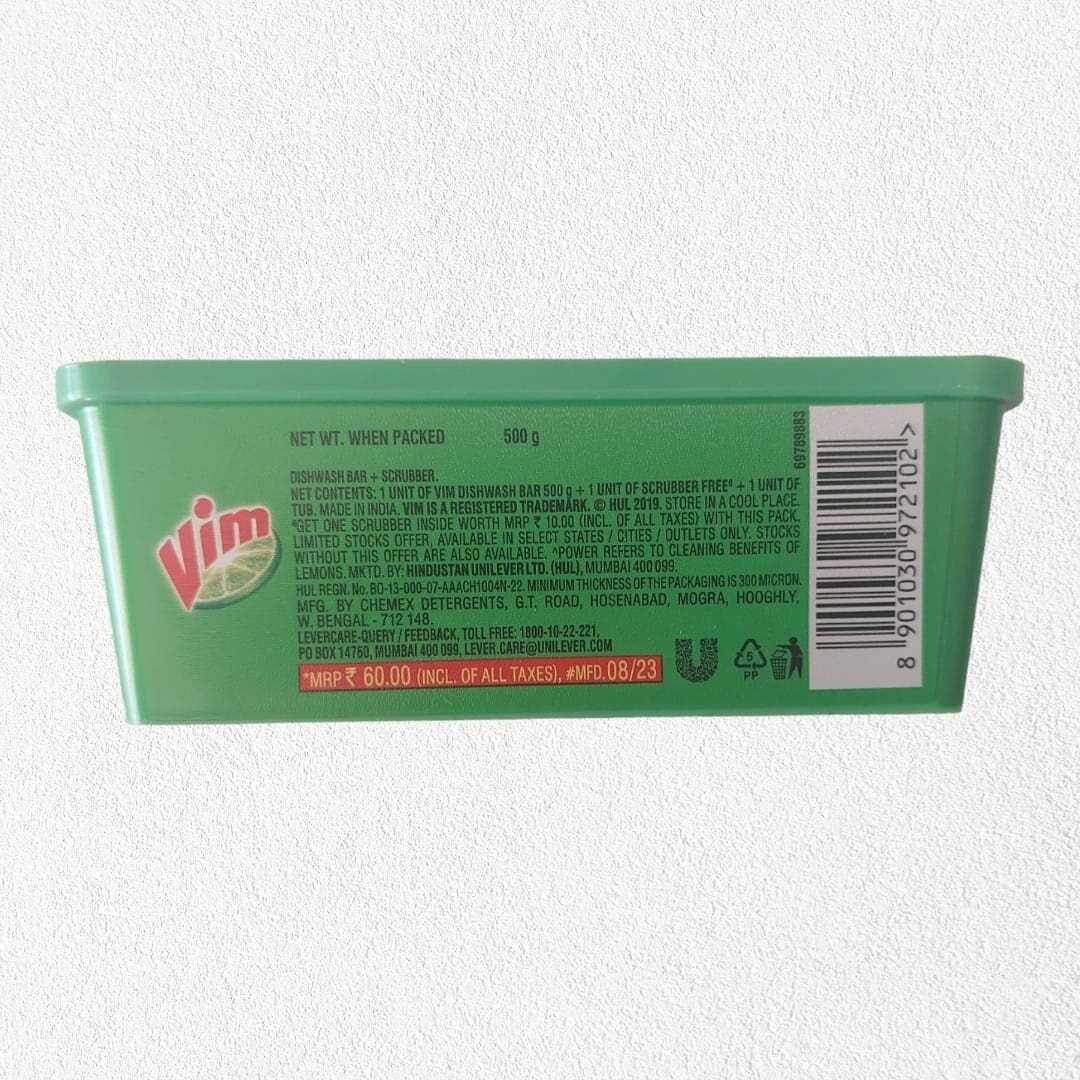 Vim Lemon Maha Tub, 500g